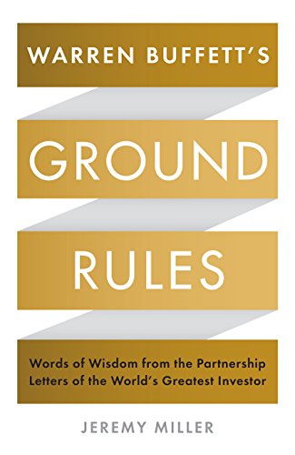 Book cover: "Warren Buffett's Ground Rules" with gold and white text.