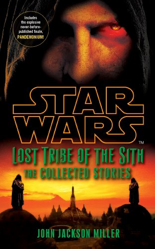 Book cover featuring a hooded figure, Star Wars logo, and silhouettes against a sunset.