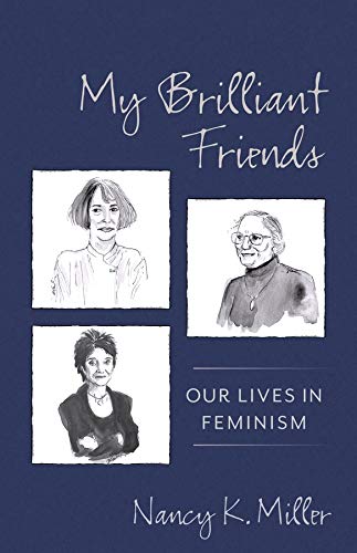 Book cover with sketched portraits of three women and title text.
