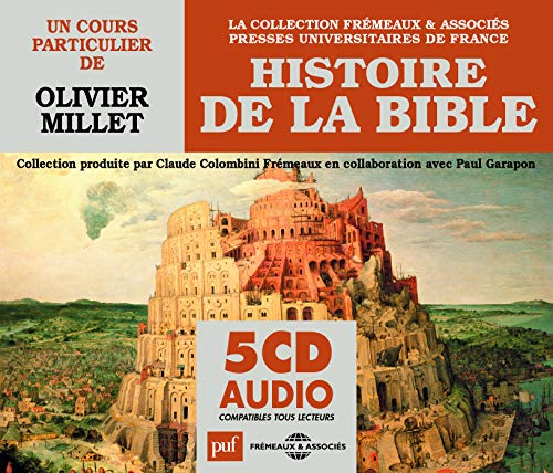 CD cover for “Histoire De La Bible” featuring the Tower of Babel.