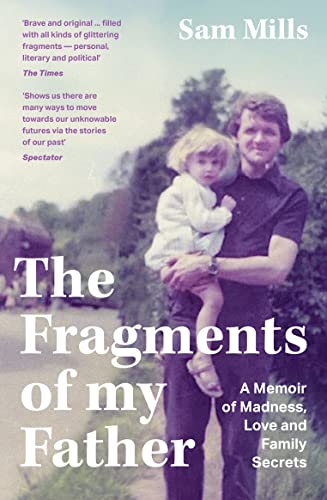 Book cover: man holding a child, title "The Fragments of my Father.