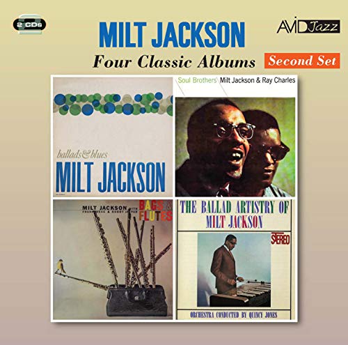 CD cover featuring jazz musician Milt Jackson and album artwork.