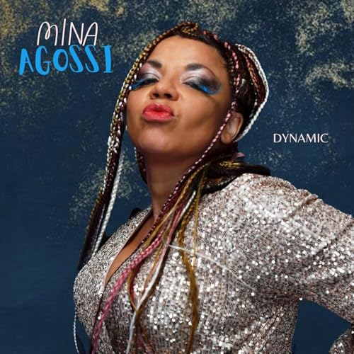Mina Agossi album cover, close-up of a woman with braided hair.