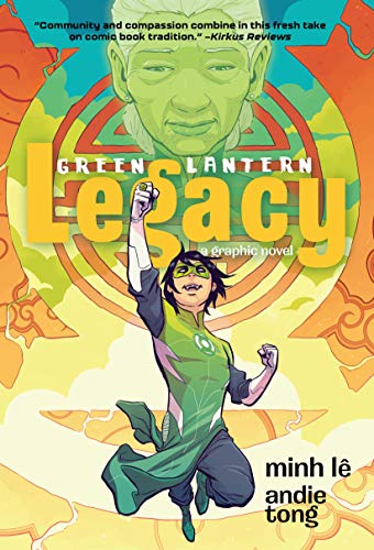 Green Lantern: Legacy graphic novel cover featuring a young Asian superheroine.