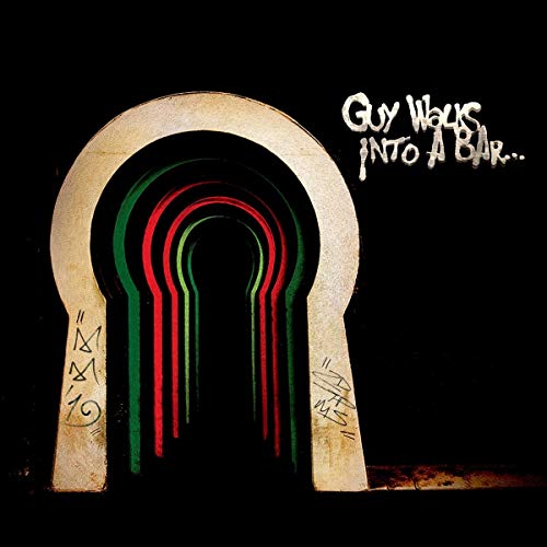 A CD cover featuring a beige archway with red and green curved lines.