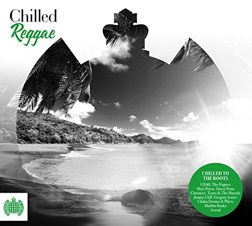 CD cover art featuring a beach scene inside a crown silhouette with text overlay.