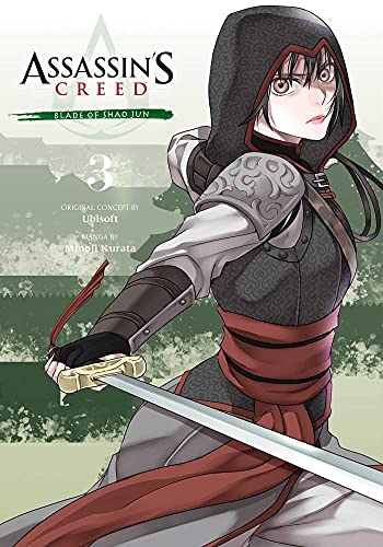 Assassin's Creed manga cover featuring Shao Jun holding a sword.