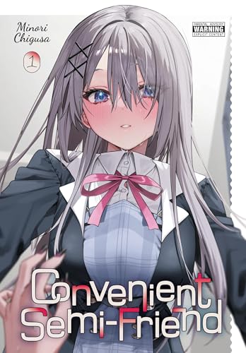 Manga cover featuring a young woman with long grey hair and a school uniform.