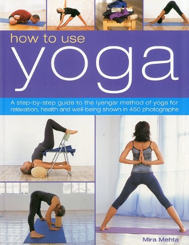 Book cover: “How to Use Yoga” featuring people in various yoga poses.