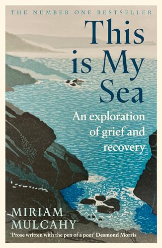 Book cover titled This is My Sea by Miriam Mulcahy featuring a coastal landscape illustration.