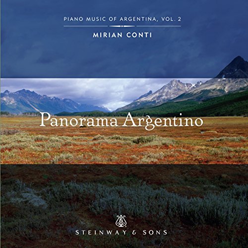 CD cover: Mirian Conti's "Panorama Argentino Vol. 2" with mountain landscape.