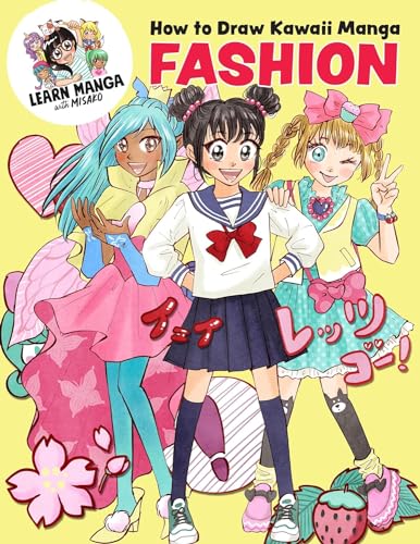 Book cover featuring three anime-style girls in colorful outfits against a yellow background.