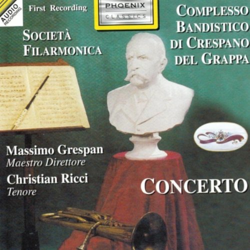 CD cover: bust of a man, musical score, and instruments depicted.