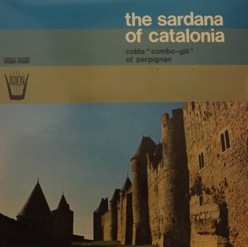 Vinyl record cover: “The Sardana of Catalonia” with castle image.