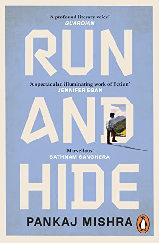 Book cover for “Run And Hide” with a silhouetted figure in a window.