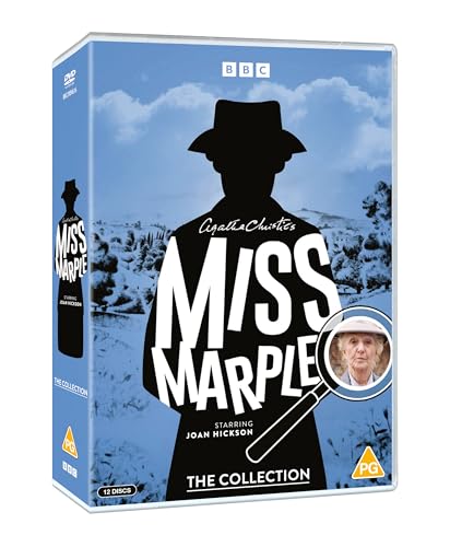 DVD cover for "Miss Marple Collection" featuring Joan Hickson.