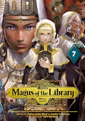 Manga volume 7 cover with characters in ornate clothing and a large “7”.