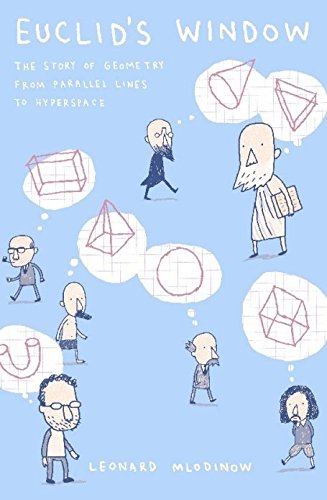 Book cover with illustrated figures and geometric shapes in thought bubbles.