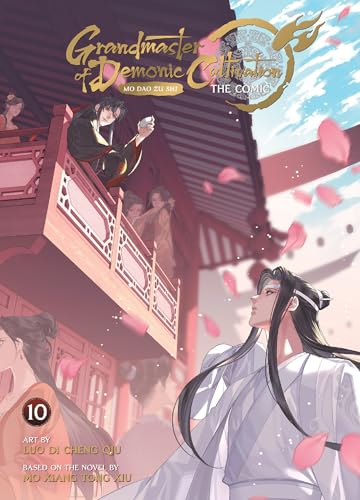 Cover art for Grandmaster of Demonic Cultivation Vol. 10 featuring two characters in traditional robes.
