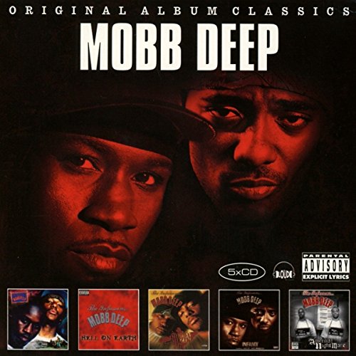 Mobb Deep "Original Album Classics" CD cover featuring two rappers in red lighting.