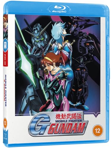 Blu-ray case for “Mobile Fighter G Gundam - Part 2” featuring anime characters.