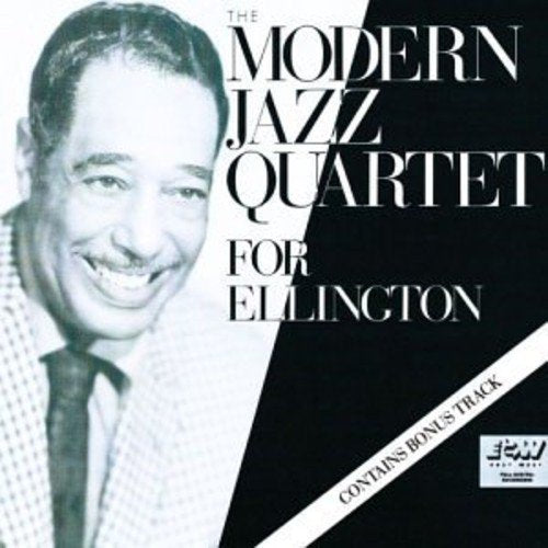 CD cover featuring a portrait of Duke Ellington and text “Modern Jazz - For Ellington”.