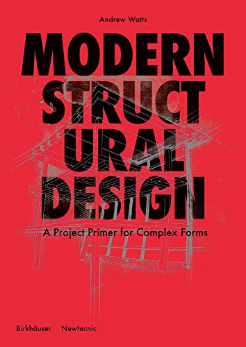 Red book cover with bold white text: "Modern Structural Design.
