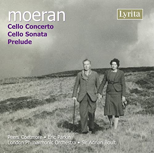 CD cover featuring a vintage photo of a couple walking in a field.