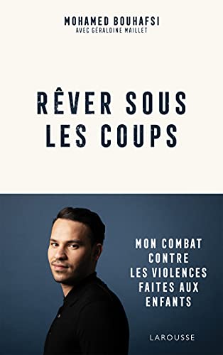 Book cover with a portrait of Mohamed Bouhafsi and bold French text.
