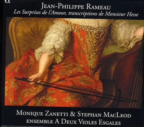 CD cover depicting a woman in 18th-century dress playing a cello.