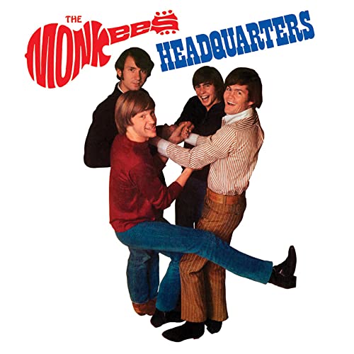 The Monkees album cover featuring the band in playful poses.