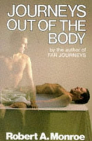 Book cover showing a transparent figure rising from a man lying on a bed.