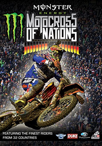 DVD cover for Monster Energy Motocross of Nations 2013, featuring a rider.