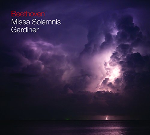 CD cover: stormy sky with text "Beethoven Missa Solemnis Gardiner".