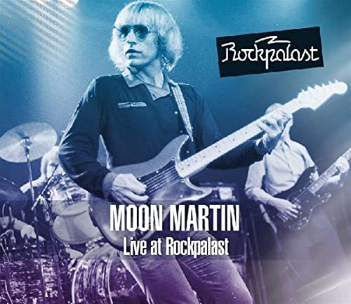Moon Martin playing guitar onstage at Rockpalast in 1981, CD cover.
