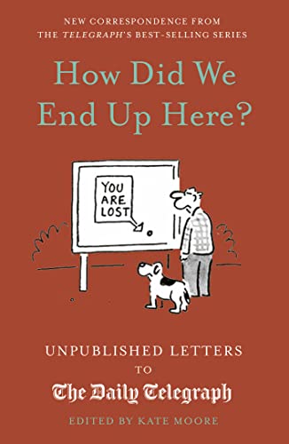 Book cover with illustration of a man and dog looking at a "You Are Lost" sign.