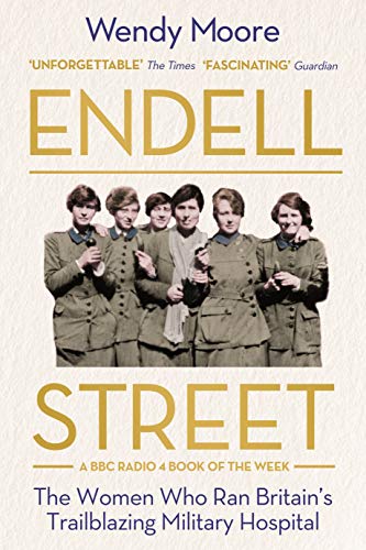 Book cover featuring a group of women in military uniforms, circa 1914-1918.