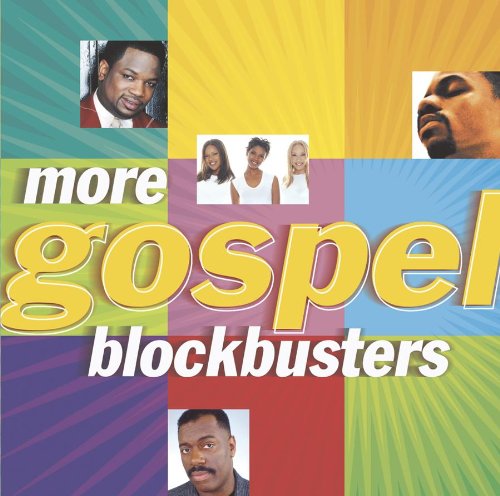 CD cover for “More Gospel Blockbusters” featuring portraits of singers.