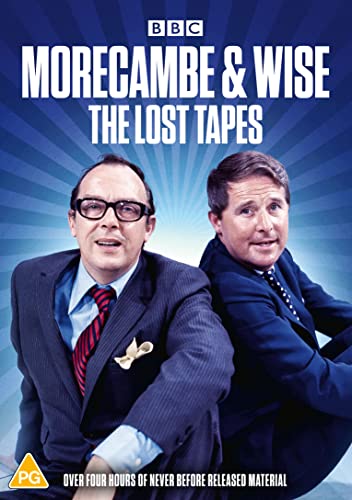 Morecambe & Wise DVD cover featuring the comedy duo in suits.