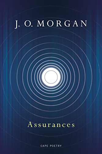 Book cover for "Assurances" by J.O. Morgan, with concentric circles.