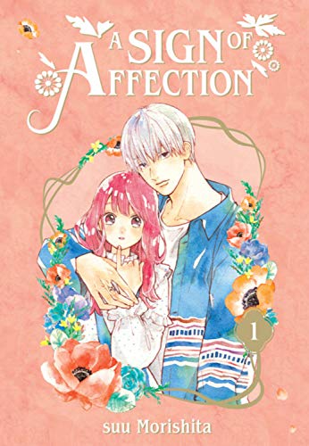 Manga cover featuring a young man with silver hair embracing a girl with pink hair.