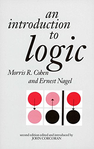 Book cover: "An Introduction to Logic" by Cohen and Nagel, with geometric shapes.