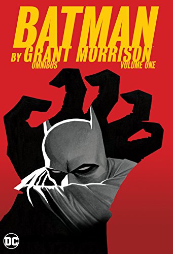 Batman by Grant Morrison Omnibus Vol. 1 cover featuring Batman against a red background.