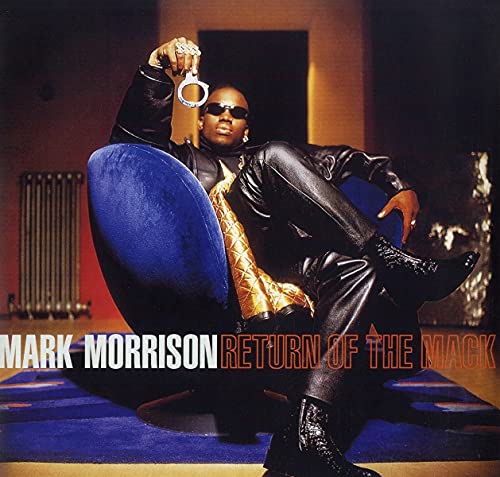 Mark Morrison album cover: man in leather suit, holding keys.