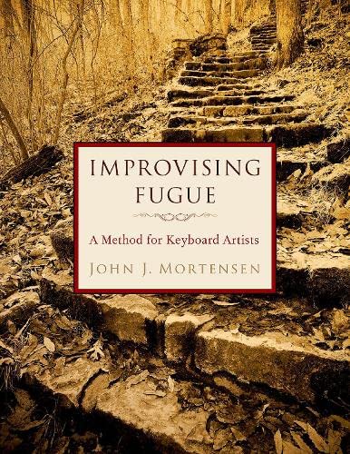 Book cover with red title panel over a blurred stone staircase image.