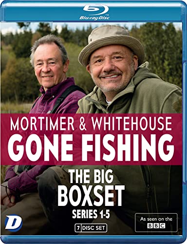 Bob Mortimer and Paul Whitehouse smiling outdoors on a Blu-ray box set cover.