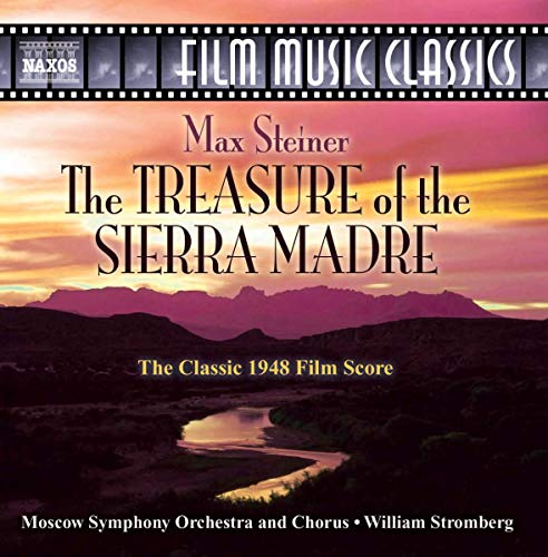 CD cover for "The Treasure of the Sierra Madre" film score.