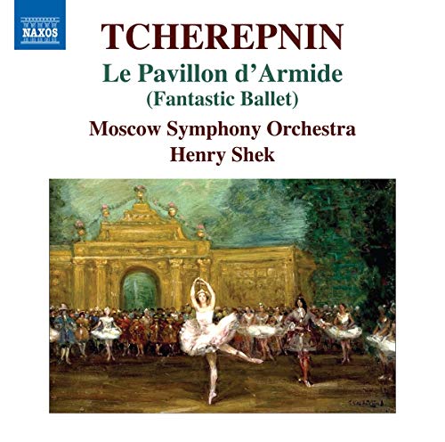 Ballet CD cover featuring a ballerina dancing in front of a grand building.