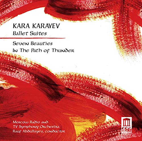 "CD cover with red and yellow brushstrokes, white background, and black and white text."