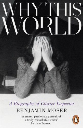 Book cover: black and white portrait of a woman with hands covering face.